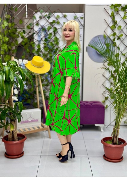 RM18112 Viskon Roma Elbise fiyatları