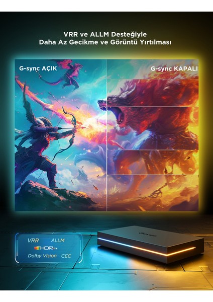 Aı Sync Box Kit 2 27-34 Inç Gaming Monitör Arkası Aydınlatma - H6603311 fiyatları