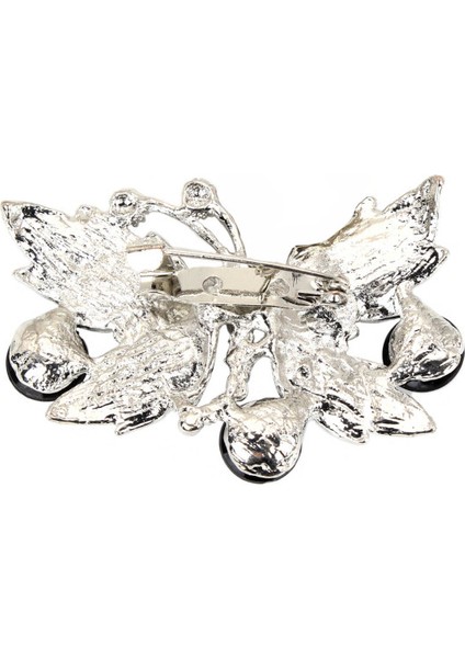 Kristal Taşlı Kelebek Broş Pembe fiyatları