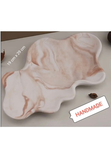 Dekoratif Düzensiz Formlu Tabak-Takı Düzenleyici