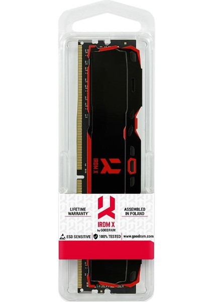 8gb (1X8GB) Irdm x Ddr4 3200MHZ CL16 1.35V Soğutuculu Pc Ram fiyatları