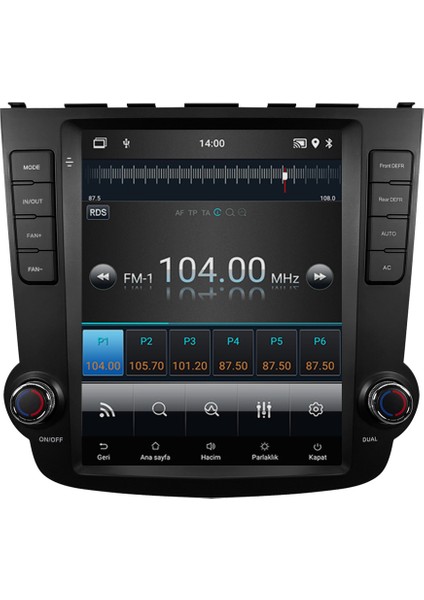 Honda Crv Android Multimedya Sistemi (2007-2011) CRV-4889XT modelleri