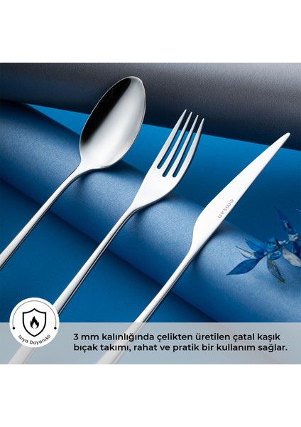 Bello 18 Parça 6 Kişilik Çatal Kaşık Bıçak Seti fiyatları