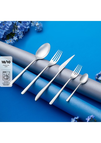 Bello 30 Parça 6 Kişilik Çatal Kaşık Bıçak Takımı
