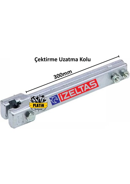 Standart Çektirme Uzatma Parçası 300 mm (16X15-20X15)