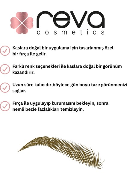 Yoğun Kahve Likit Kaş Maskarası & Liquid Eyebrow Tattoo 5ml NO:103 - Vegan & Temiz Içerikli modelleri