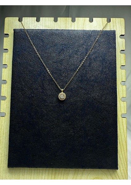 Paslanmaz Çelik Taş Detaylı Zarif Kolye fiyatları