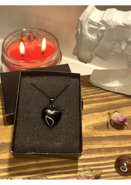 Kapaklı Kalp Çelik Kolye fiyatları