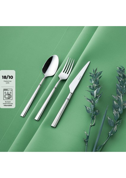 Penta 18 Parça 6 Kişilik Çatal Kaşık Bıçak Takımı