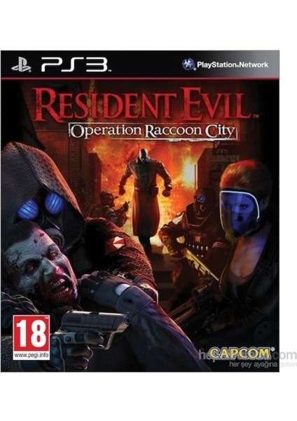 Resident Evil Operation Raccon City PS3
