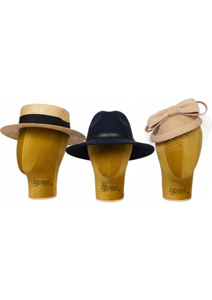 Bayan Kumaş Kaplı Polyester Kafa Mankeni Aksesuar Mankeni Şapka Mankeni Peruk Mankeni indirimleri