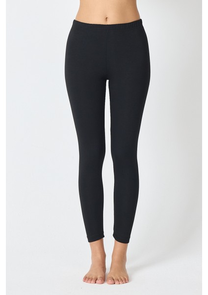 Kadın Siyah Ekonomik Termal Tayt 341