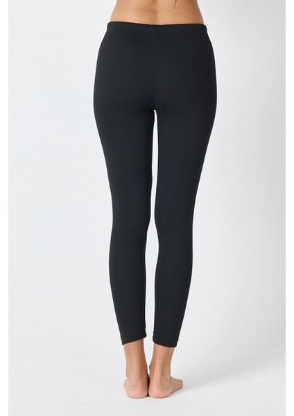 Kadın Siyah Ekonomik Termal Tayt 341 modelleri