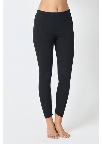 Kadın Siyah Ekonomik Termal Tayt 341