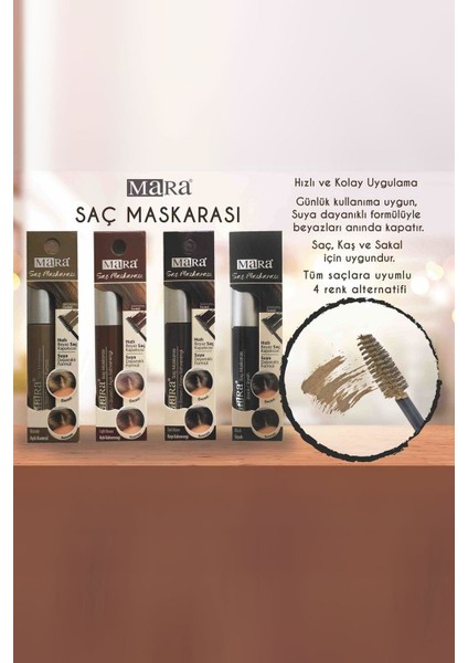 Saç Maskarası Açık Kumral fiyatları