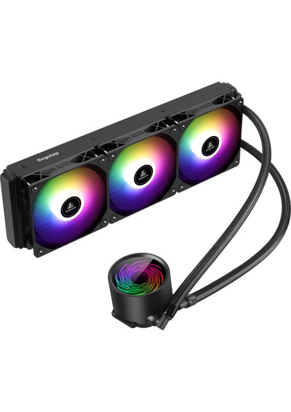 Bevere 360MM Argb Siyah Sıvı Soğutucu fırsatları