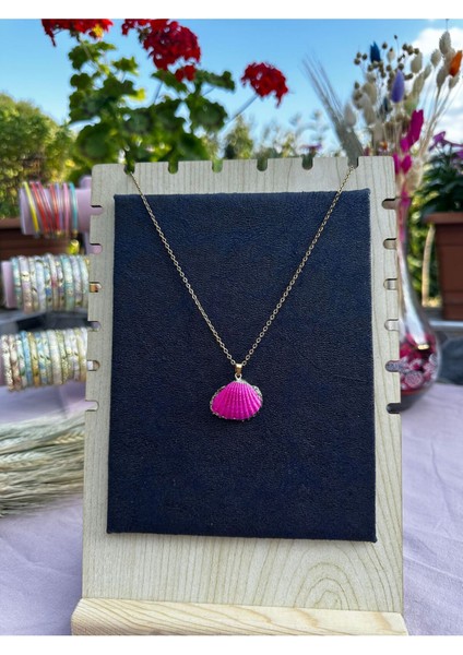 Deniz Kabuğu Kolye Paslanmaz Çelik