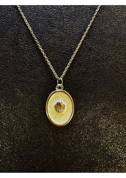 Deniz Kabuğu Çelik Kolye