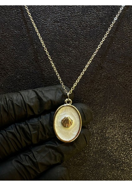 Deniz Kabuğu Çelik Kolye modelleri