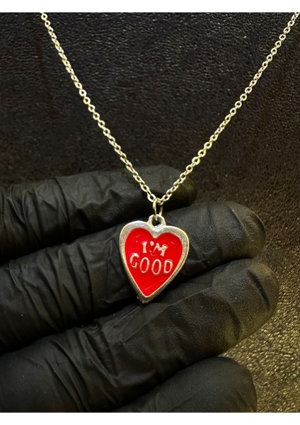 “ı Am Good” Çelik Kolye