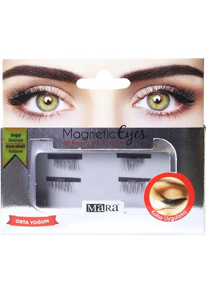 Magnetic Eyes Mıknatıslı Kirpik Orta Yoğun