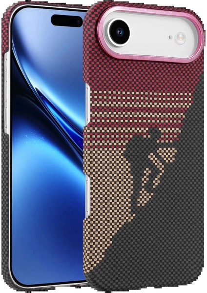 Apple iPhone 17 Air Vega Magsafe Kapak - KIRMIZI-(5796)