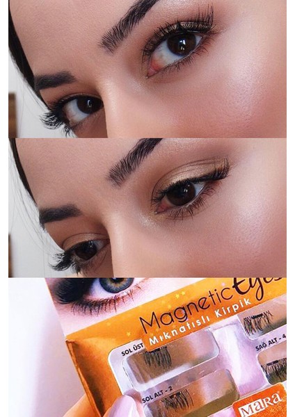 Eyes Mıknatıslı Takma Kirpik Maximum Yoğun modelleri