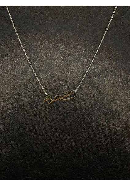 Atatürk Imza Paslanmaz Çelik Kolye fiyatları