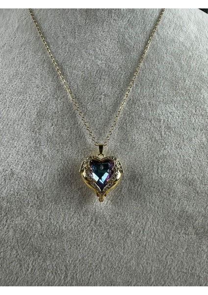 Okyanusun Kalbi Büyük Çelik Kolye fiyatları