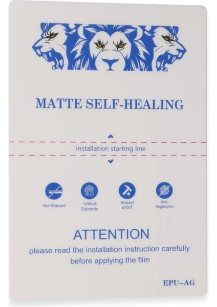 Epu Hd Makine Auto Repair Mat Seramik Nano Ekran KORUYUCU-(5796)