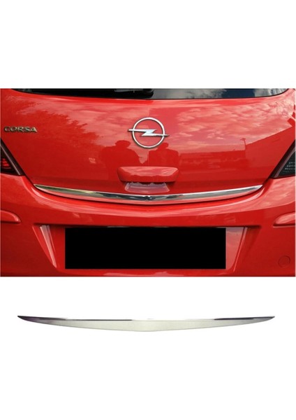 Opel Corsa D Formlu Krom Bagaj Alt Çıta 2006-2013