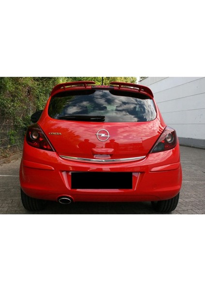 Opel Corsa D Formlu Krom Bagaj Alt Çıta 2006-2013 modelleri