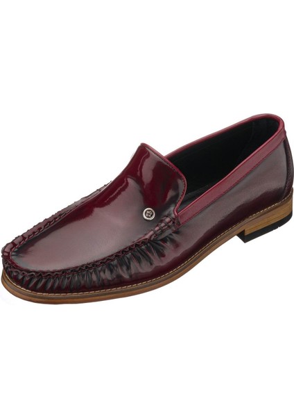 NV02 Bordo Açma Deri Microlight Hafif Taban Rahat Geniş Kalıp Premium Serisi Erkek Ayakkabısı