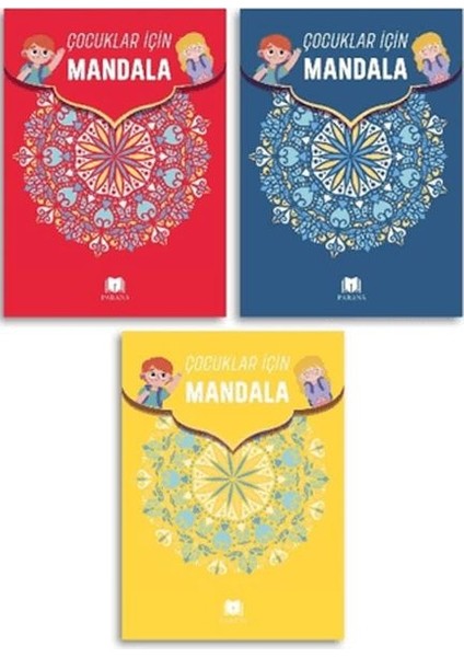 Çocuklar Için Mandala Seti