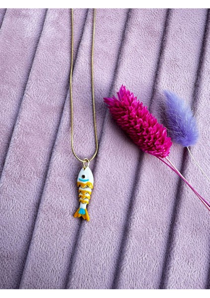 Kuyruğu Sallanan Balık Kolye Şans, Bereket Kolyesi Çelik fiyatları