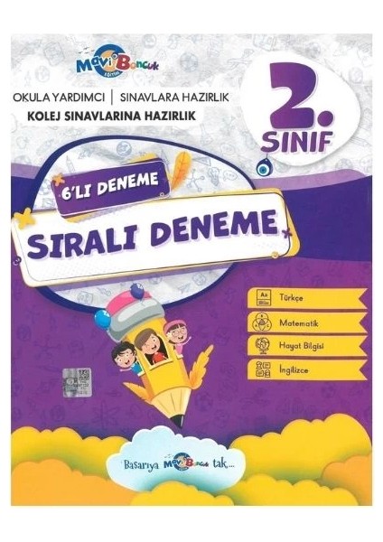 2.Sınıf Sarmal 6'Lı Deneme fiyatları