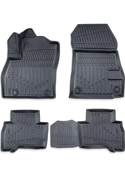 Fiat Ulysee 2022- Sonrası 3D Havuzlu Paspas - Öz-Iş