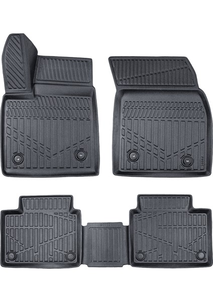 Ford Focus 5 2019- 3D Havuzlu Paspas - Öz-Iş