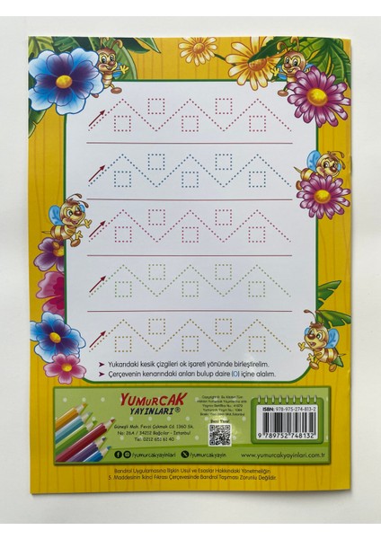 Sarı Seri - Çizerim Silerim Çizgi Çalışması (Kalem Hediyeli) modelleri