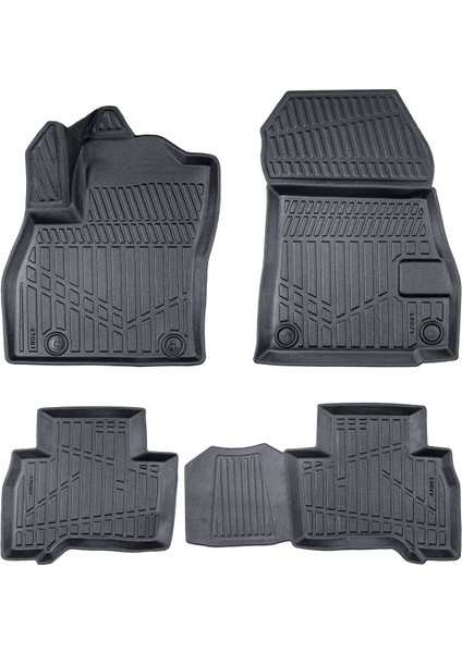 Fiat Fiorino 2007-2022 3D Havuzlu Paspas - Öz-Iş