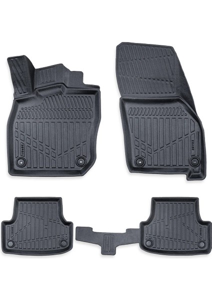 Volkswagen Golf 8 Otm. 2021-SONRASI 3D Havuzlu Paspas - Öz-Iş