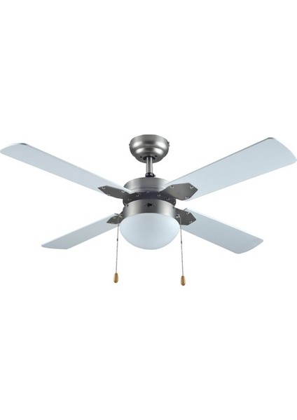 4 Kanatlı Metal Dekoratif Tavan Vantilatörü 60W KCF283 fiyatları