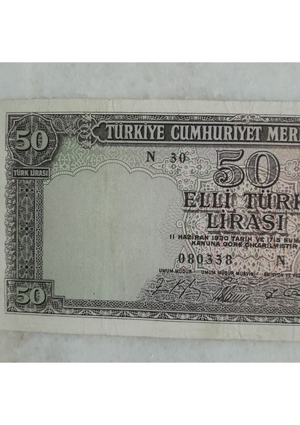 5.emisyon 6. Tertip 50 Tl