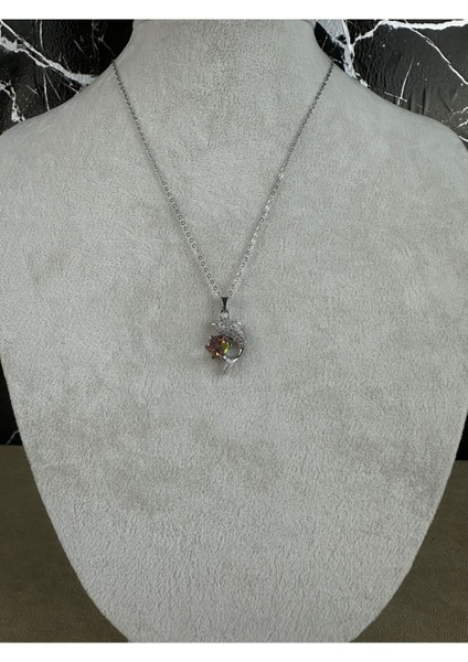 Yunus Figürlü Çelik Kolye