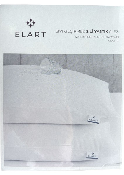 Yastık Alezi Fermuarlı 2 Adet Beyaz (50X70 Cm) modelleri