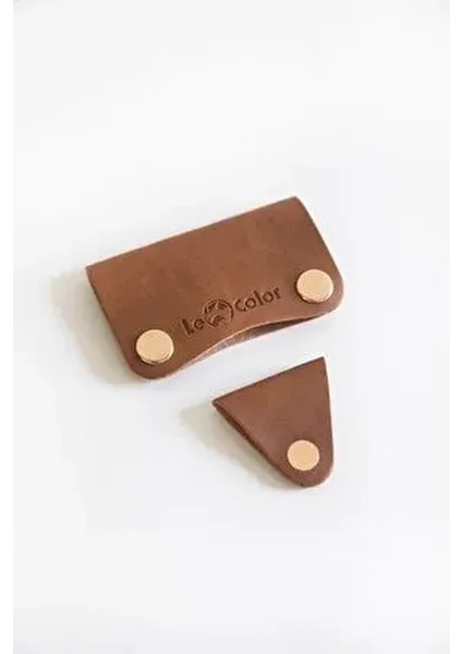 Kablo Kulaklık Aksesuarı Taba Deri 2 Parça modelleri