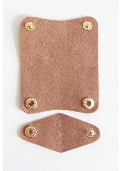 Kablo Kulaklık Aksesuarı Taba Deri 2 Parça fırsatları