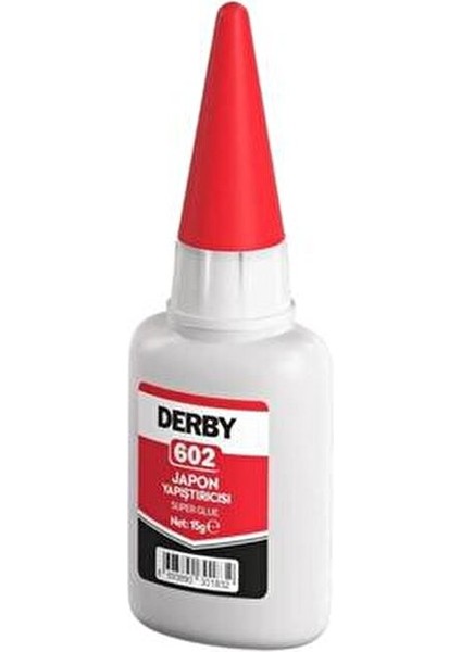 602 Japon Yapıştırıcı 15 g Yerli Üretim Cam, Metal, Kauçuk, Alüminyum ve Plastik için modelleri