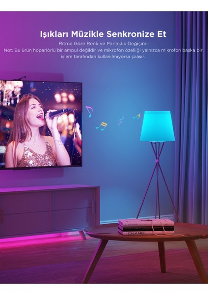 Wifi + Bluetooth 800 Lümen Uygulama Kontrollü Akıllı Ayarlanabilir Modlu LED Ampul modelleri