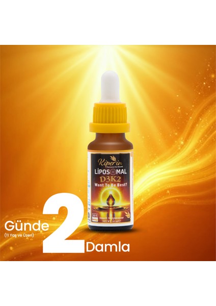 Lipozomal D3 K2 Vitaminleri Akıllı Gıda Takviyesi indirimleri
